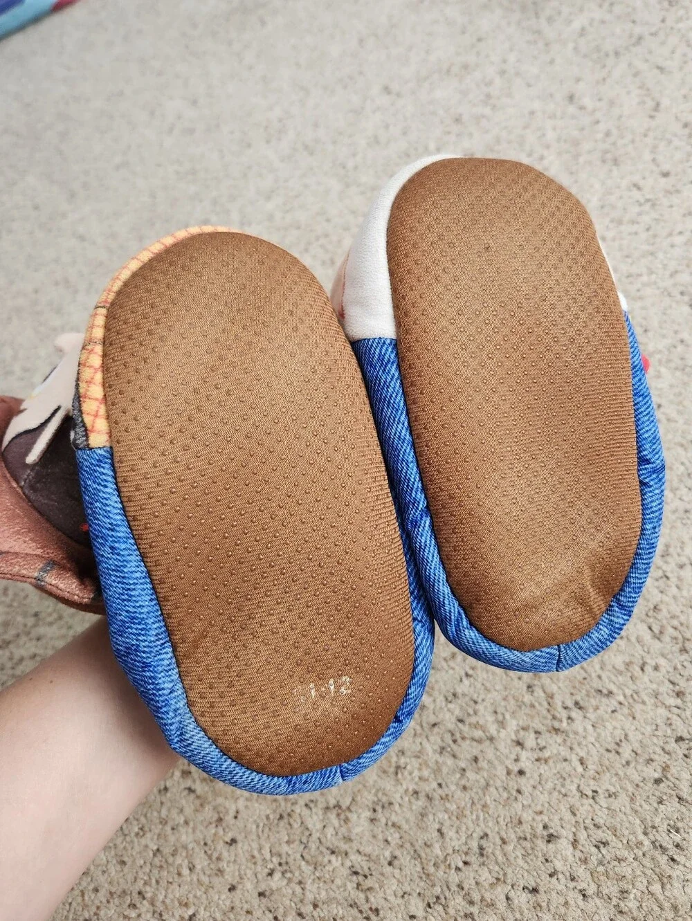 Disney Pixar Toy Story Woody & Jessie Slippers